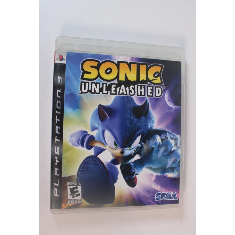 Sonic Unleashed (Sony PlayStation 3, PS3, 2008) Authentic, Complete, Tested
